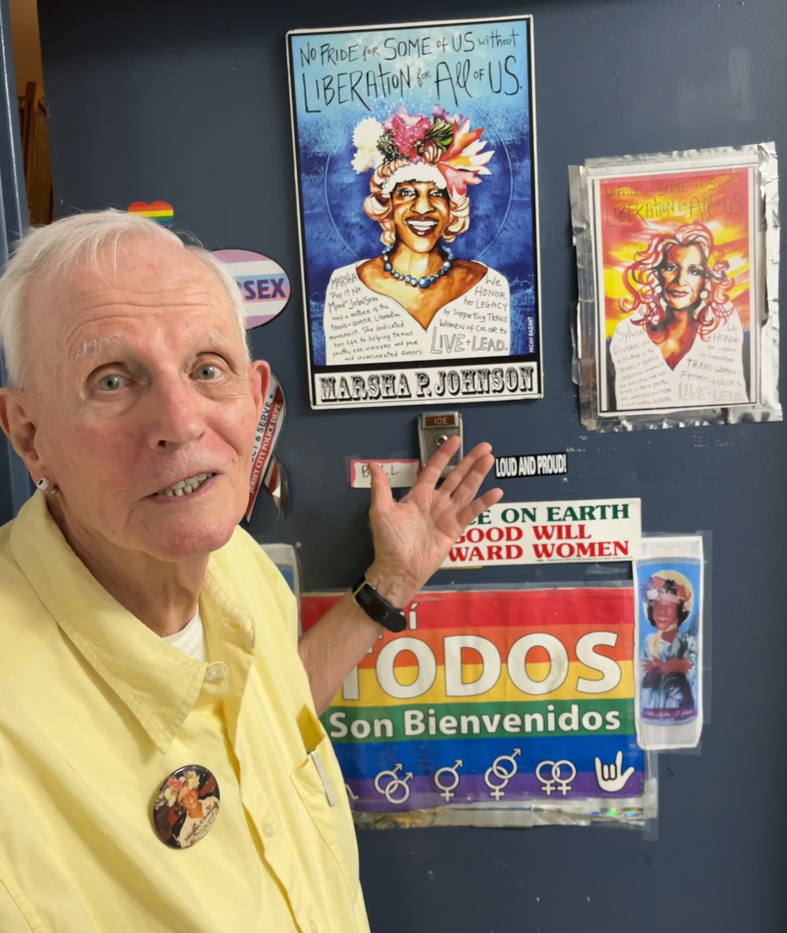 Randy Wicker: The Mattachine Society, Julius “Sip-In”, and Living with Marsha P. Johnson